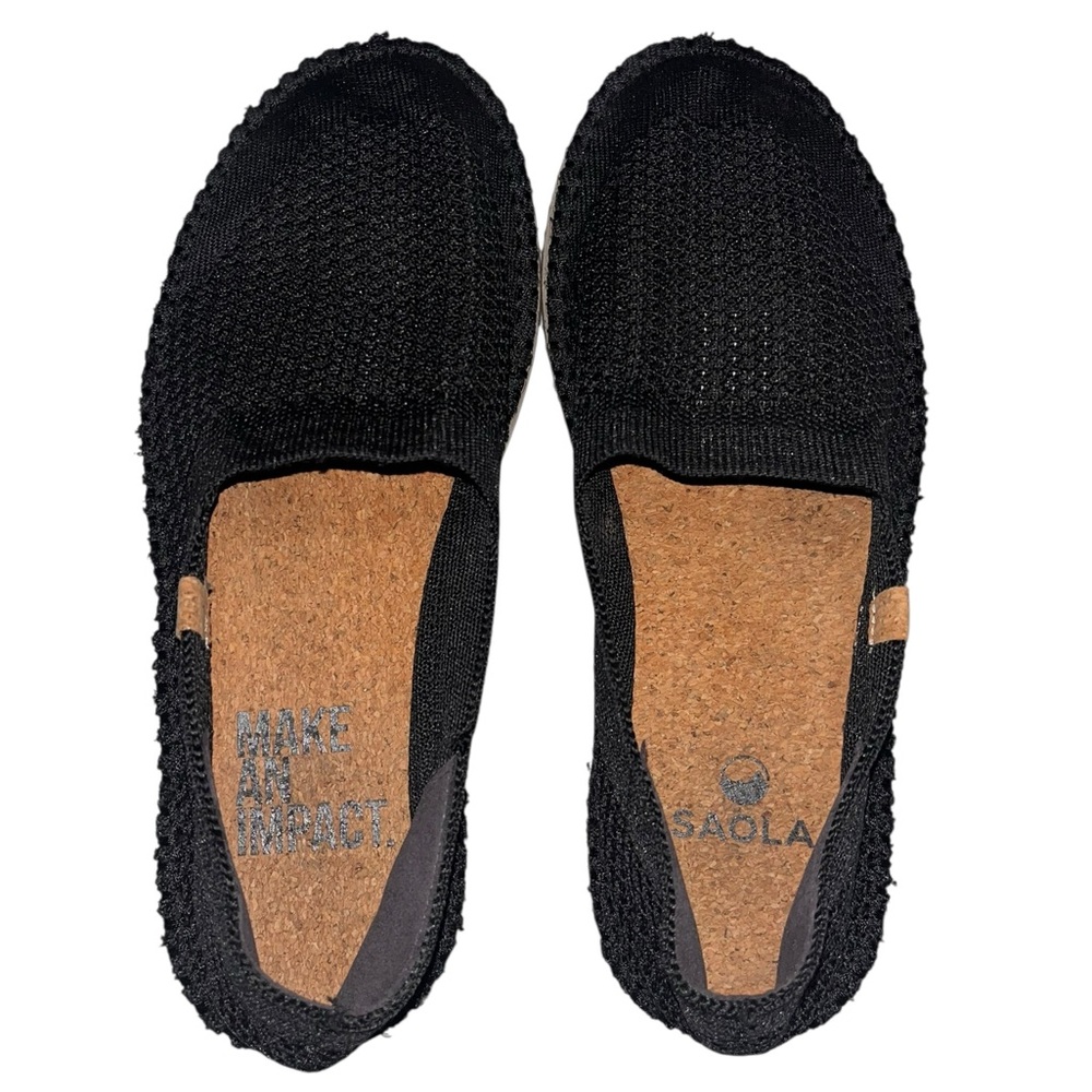 Saola Sequoia Vegan Sustainable Slip-On Casual Flats Size: 7 NWOT - Picture 2 of 7